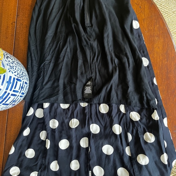Maeve Black & White Polka Dot Skirt - Picture 13 of 15